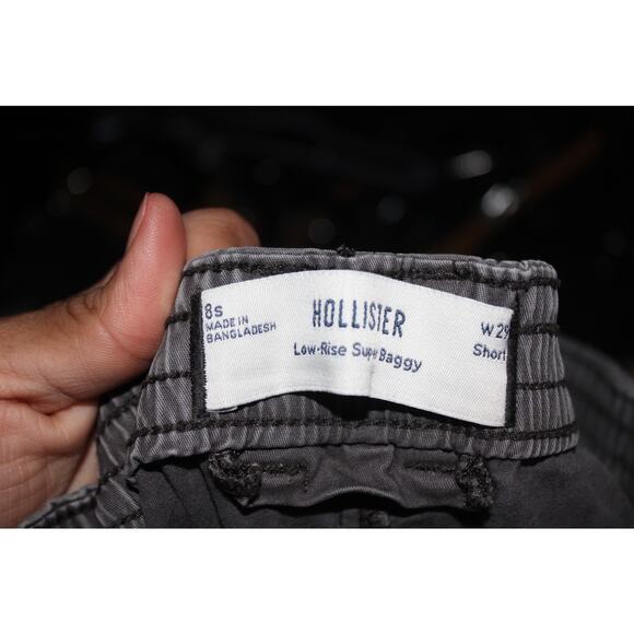 Hollister Super Baggy Pants Low Rise Wide Leg Size 8 - Picture 7 of 7